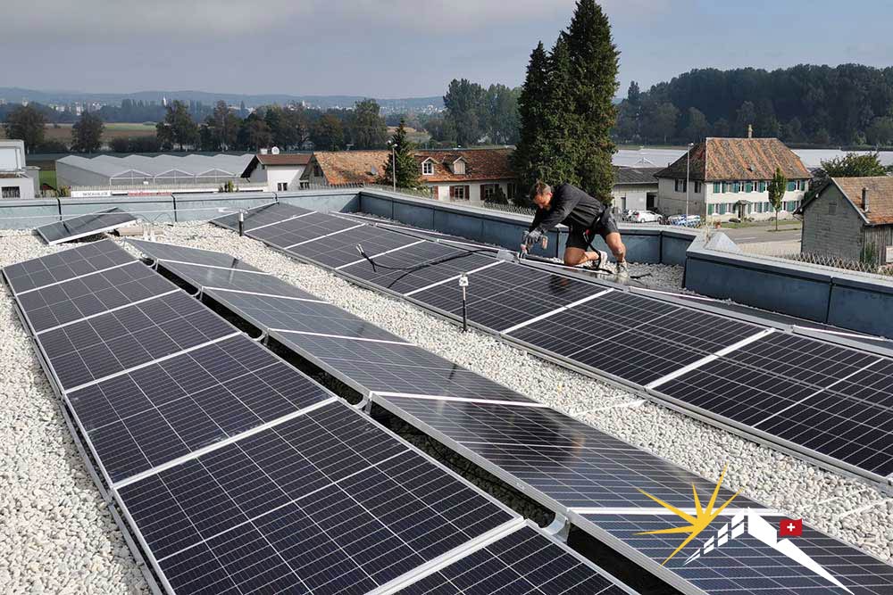 1000 Sonnen-Dächer Swiss AG -Solaranlagen