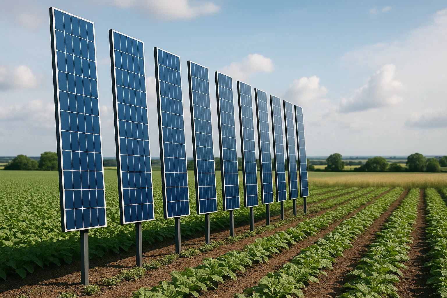 Vertikale Photovoltaik: Energiegewinnung neu gedacht