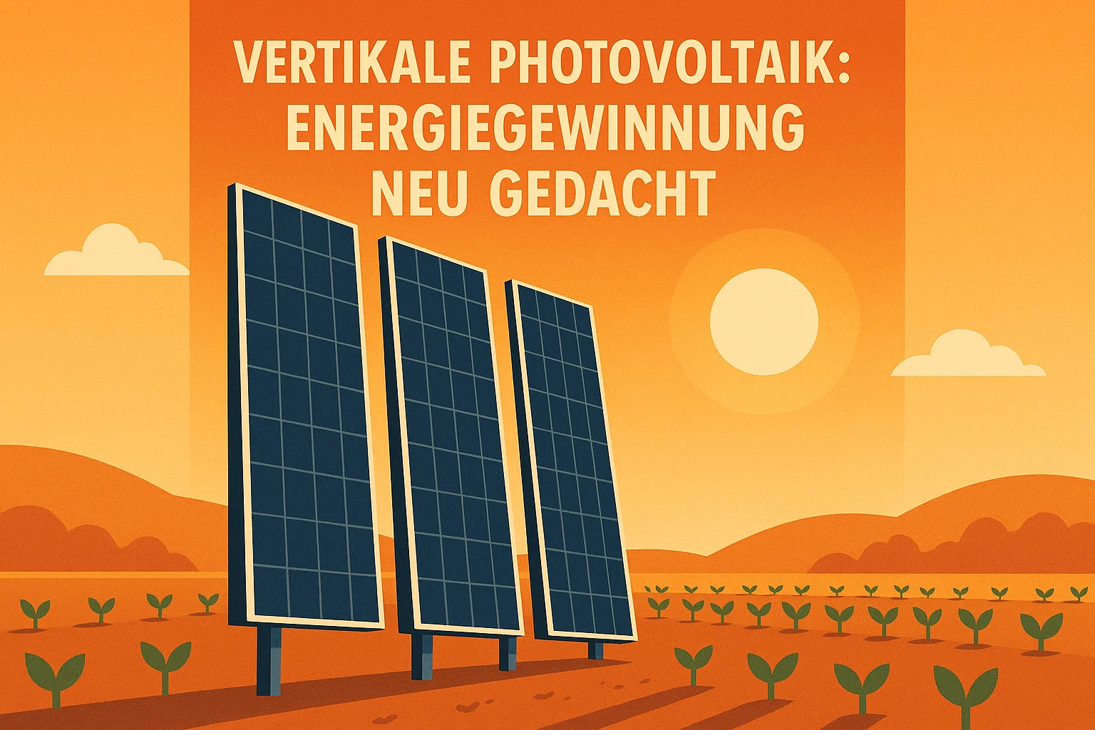Vertikale Photovoltaik: Energiegewinnung neu gedacht